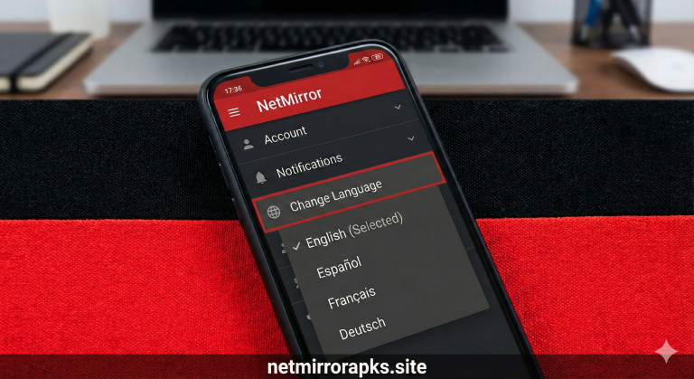 Change-Language-in-NetMirror-App