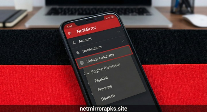 Change-Language-in-NetMirror-App