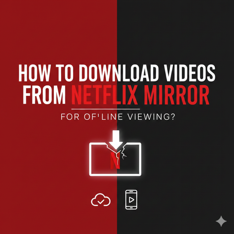 How-to-Download-Videos-From-NetFlix-Mirror-For-Offline-Viewing?